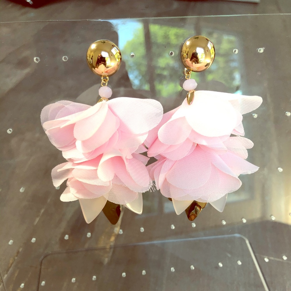 LILLY PULITZER CHIFFON EARRINGS